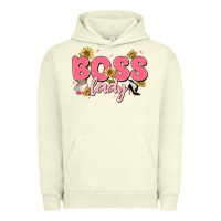 Pigment Pistachio boss lady Urban Hoodie - MaliasSmallBusiness