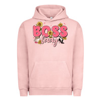 Pigment Salmon boss lady Urban Hoodie - MaliasSmallBusiness