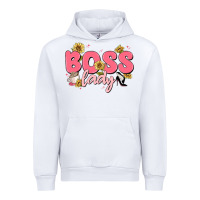 White boss lady Urban Hoodie - MaliasSmallBusiness