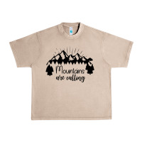 French Oak Mountains Urban Heavy Tee - Unal Design