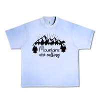 Grape Ice Mountains Urban Heavy Tee - Unal Design
