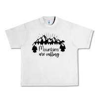 Lunar Rock Mountains Urban Heavy Tee - Unal Design