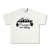 Pistachio Mountains Urban Heavy Tee - Unal Design