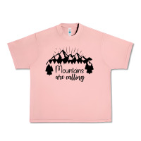 Salmon Mountains Urban Heavy Tee - Unal Design