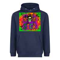Navy momster Heavyweight Hoodie - BundleAndBundleShop