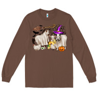 Chestnut halloween farm animals Long Sleeve Tee - Zillion Design Studio