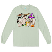 Matcha halloween farm animals Long Sleeve Tee - Zillion Design Studio