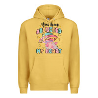 Antique Gold you have abducted my heart Premium Hoodie - MaliasSmallBusiness