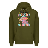 Army Green you have abducted my heart Premium Hoodie - MaliasSmallBusiness