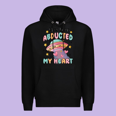 You Have Abducted My Heart Premium Hoodie Designed By Maliassmallbusiness