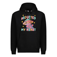 Black you have abducted my heart Premium Hoodie - MaliasSmallBusiness