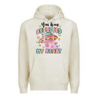 Oatmeal Heather you have abducted my heart Premium Hoodie - MaliasSmallBusiness