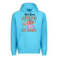 Ocean Blue you have abducted my heart Premium Hoodie - MaliasSmallBusiness