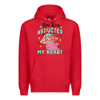 Red you have abducted my heart Premium Hoodie - MaliasSmallBusiness
