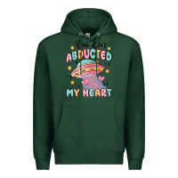 Sports Green you have abducted my heart Premium Hoodie - MaliasSmallBusiness