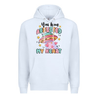 White you have abducted my heart Premium Hoodie - MaliasSmallBusiness