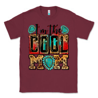 Burgundy i'm the cool mom Classic Tee - Zillion Design Studio
