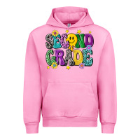 Fuchsia Pink second grade Urban Hoodie - NancyCooperArtShop