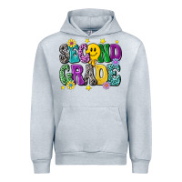Heather Grey second grade Urban Hoodie - NancyCooperArtShop