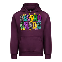 Mauve Wine second grade Urban Hoodie - NancyCooperArtShop