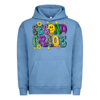 Pigment Pebble Blue second grade Urban Hoodie - NancyCooperArtShop