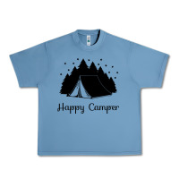 Pebble Blue camping Urban Heavy Tee - Unal Design