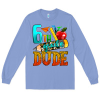 Colony Blue 6th grade dude Long Sleeve Tee - texasbilliewilder