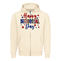 Sandshell Happy memorial day Zipper Hoodie - Neo Western
