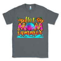 Charcoal Heather hot mom summer Classic Tee - Zillion Design Studio