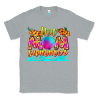 Heather Grey hot mom summer Classic Tee - Zillion Design Studio