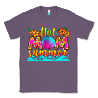 Lavender hot mom summer Classic Tee - Zillion Design Studio
