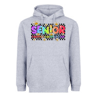 Heather Grey senior twenty twenty four Heavyweight Hoodie - AdoDesignShop