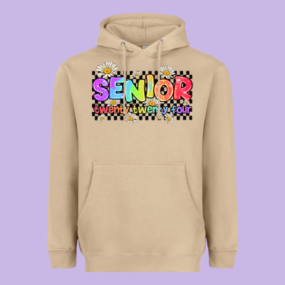 Senior Twenty Twenty Four Heavyweight Hoodie Designed By Adodesignshop