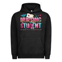 Pigment Black nursing student no sleep no money no life Urban Hoodie - MaliasSmallBusiness