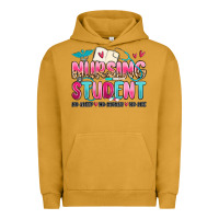 Pigment Peanut Butter nursing student no sleep no money no life Urban Hoodie - MaliasSmallBusiness