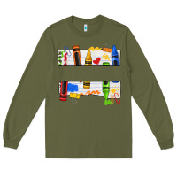 Army Green custom teacher name crayon Long Sleeve Tee - texasbilliewilder