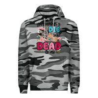 Slate Camo you don't have to die to be dead to me Premium Hoodie - MaliasSmallBusiness