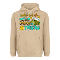 Mushroom splish splash your opinion is trash Heavyweight Hoodie - AdoDesignShop