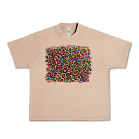 Burro leopard with multiple color glitters Urban Heavy Tee - Artiststas