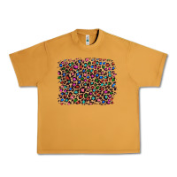 Peanut Butter leopard with multiple color glitters Urban Heavy Tee - Artiststas