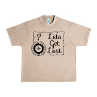 French Oak lets get lost Urban Heavy Tee - Unal Design