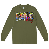 Army Green pride day Long Sleeve Tee - Zillion Design Studio