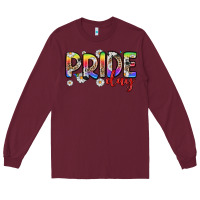 Burgundy pride day Long Sleeve Tee - Zillion Design Studio