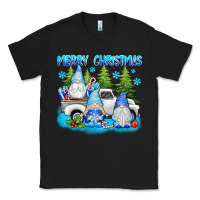 Black merry christmas gnomies Classic Tee - texasbilliewilder