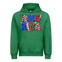 Emerald America Urban Hoodie - NancyCooperArtShop