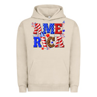 Pigment French Oak America Urban Hoodie - NancyCooperArtShop