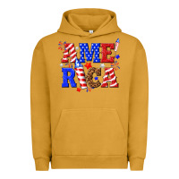 Pigment Peanut Butter America Urban Hoodie - NancyCooperArtShop