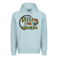 Blue Mist reel cool  grandpa Premium Hoodie - MaliasSmallBusiness