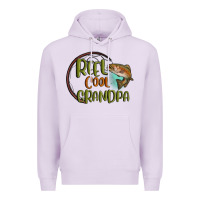 Lilac reel cool  grandpa Premium Hoodie - MaliasSmallBusiness