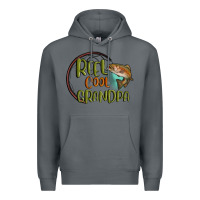 Rock reel cool  grandpa Premium Hoodie - MaliasSmallBusiness